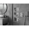 Mexen X-Wall-NR raft nișă fără margine 30 x 20 cm, inox - 1911302010