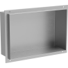 Mexen X-Wall-NR raft încastrat fără guler de mascare 30 x 20 cm, inox - 1911302010