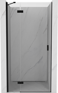 Mexen Mist-H ușă de duș dreaptă 85 cm, transparentă, neagră - 8A5-085-000-70-00-L