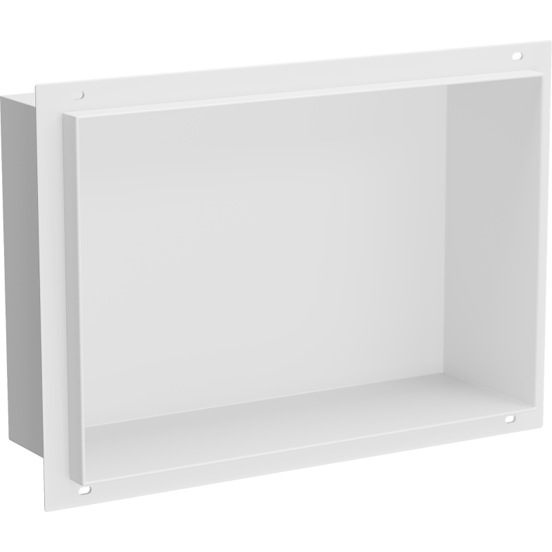 Mexen X-Wall-NR raft încastrat fără flanșă 30 x 20 cm, alb - 1921302010