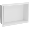 Mexen X-Wall-NR süllyesztett polc perem nélkül 30 x 20 cm, fehér - 1921302010