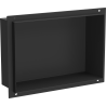 Mexen X-Wall-NR etajeră de nișă fără flanșă 30 x 20 cm, neagră - 1971302010