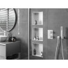 Mexen X-Wall-NR raft nișă fără flanșă 30 x 30 cm, alb - 1921303010