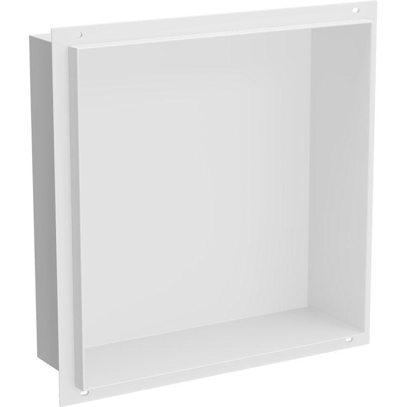 Mexen X-Wall-NR falszpolc perem nélkül 30 x 30 cm, fehér - 1921303010
