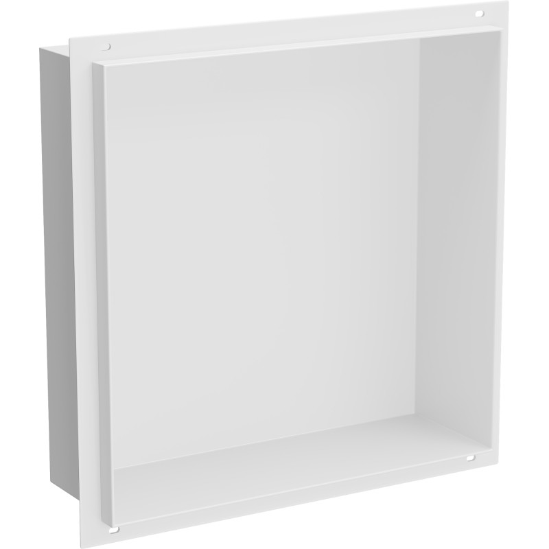Mexen X-Wall-NR raft de nișă fără flanșă 30 x 30 cm, alb - 1921303010