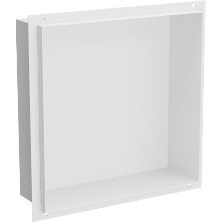 Mexen X-Wall-NR falszpolc perem nélkül 30 x 30 cm, fehér - 1921303010