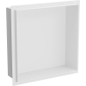 Mexen X-Wall-NR raft încastrat fără guler de mascare 30 x 30 cm, Albă - 1921303010