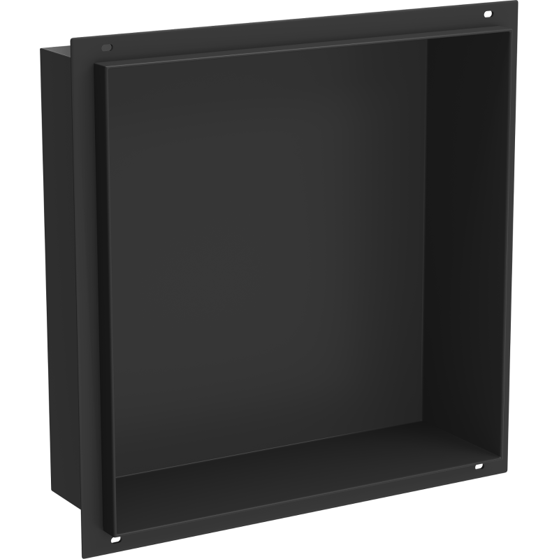Mexen X-Wall-NR raft încastrat fără flanșă 30 x 30 cm, negru - 1971303010