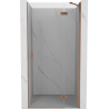 Mexen Mist-H ușă de duș batantă dreaptă 80 cm, transparentă, cupru periat - 8A5-080-000-65-00-P