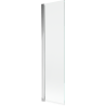 Mexen Mist 1-szárnyas zuhanyfal 50 x 150 cm, átlátszó, króm - 8A9-050-001-01-00
