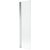 Mexen Mist paravan de baie 1-canat 50 x 150 cm, transparent, crom - 8A9-050-001-01-00