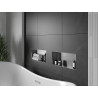 Mexen X-Wall-NR raft încastrat fără brida 45 x 20 cm, inox - 1911452010