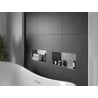 Mexen X-Wall-NR raft încastrat fără guler de mascare 45 x 20 cm, inox - 1911452010