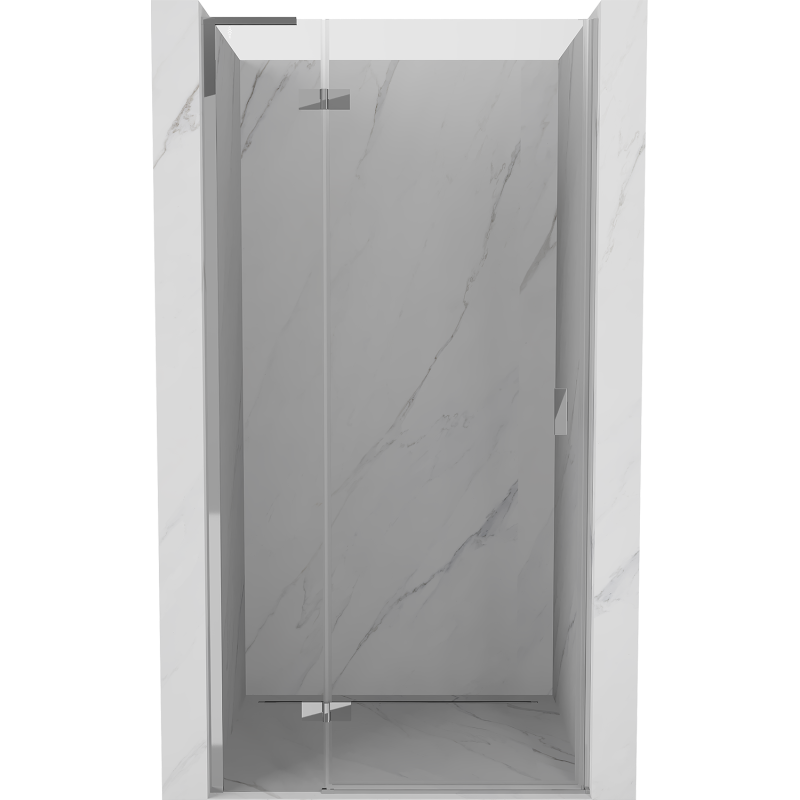 Mexen Mist-H L ușile de duș batante stânga 85 cm, transparent, crom - 8A5L-085-000-01-00-L