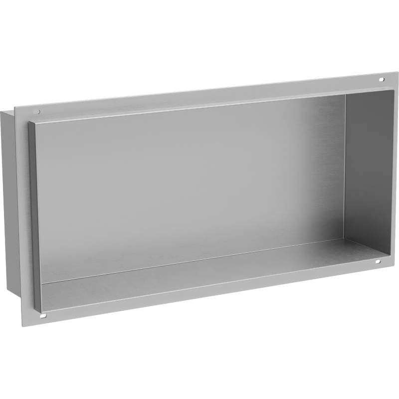 Mexen X-Wall-NR fül nélküli fali polc 45 x 20 cm, inox - 1911452010