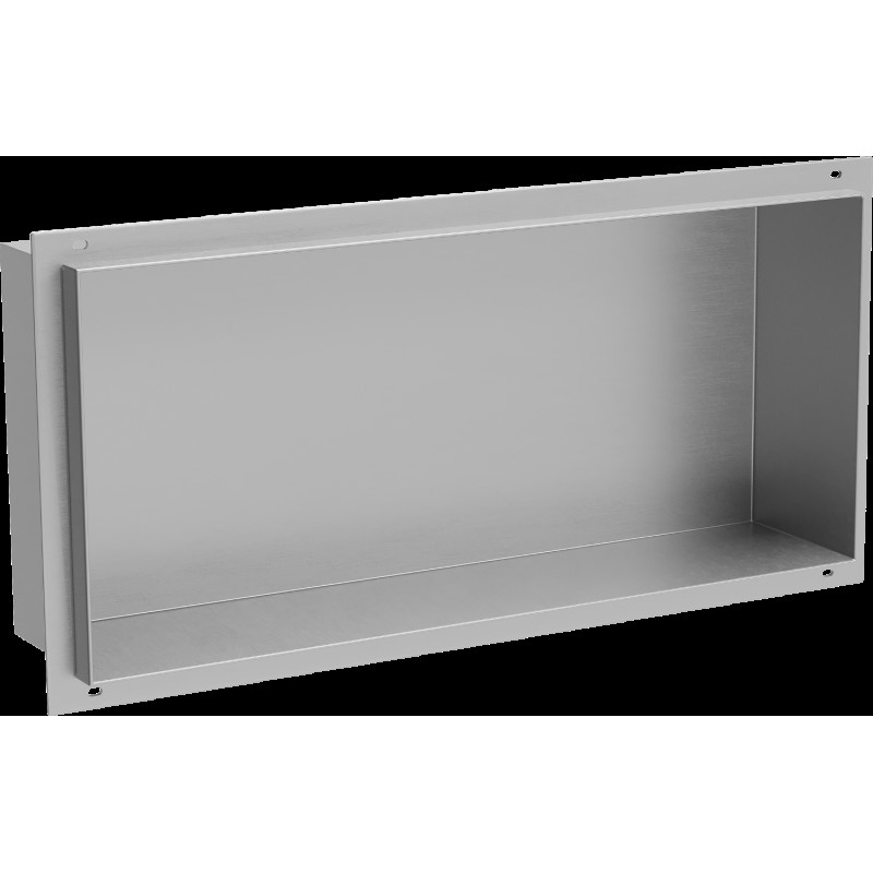 Mexen X-Wall-NR raft încastrat fără guler de mascare 45 x 20 cm, inox - 1911452010