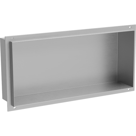 Mexen X-Wall-NR raft încastrat fără guler de mascare 45 x 20 cm, inox - 1911452010
