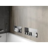 Mexen X-Wall-NR fül nélküli fali polc 45 x 20 cm, inox - 1911452010