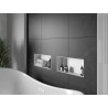 Mexen X-Wall-NR raft încastrat fără margine 45 x 20 cm, alb - 1921452010