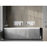 Mexen X-Wall-NR raft încastrat fără margine 45 x 20 cm, alb - 1921452010