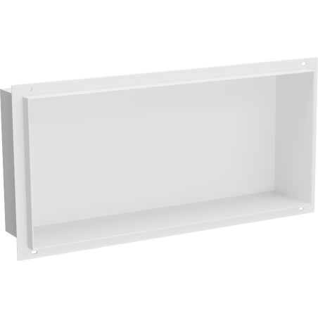 Mexen X-Wall-NR raft încastrat fără flanșă 45 x 20 cm, alb - 1921452010