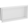 Mexen X-Wall-NR raft încastrat fără flanșă 45 x 20 cm, alb - 1921452010