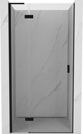 Mexen Mist-H L uși de duș pivotante stânga 110 cm, transparent, negru - 8A5L-110-000-70-00-L