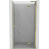 Mexen Mist-H L ușă de duș batantă dreaptă 90 cm, transparentă, aurie - 8A5L-090-000-50-00-P