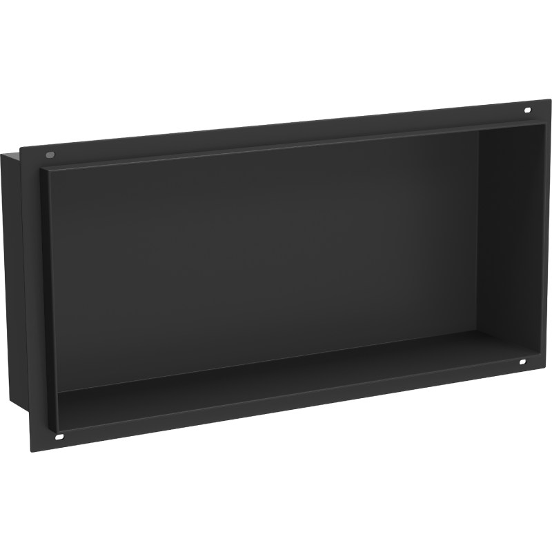 Mexen X-Wall-NR raft încastrat fără flanșă 45 x 20 cm, negru - 1971452010