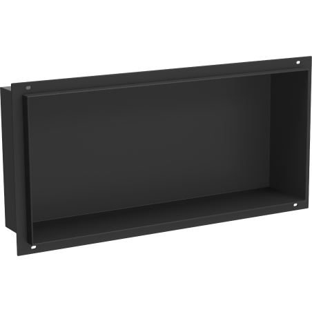 Mexen X-Wall-NR raft încastrat fără flanșă 45 x 20 cm, negru - 1971452010