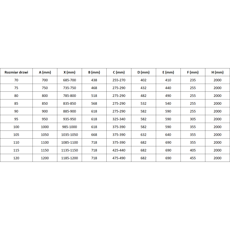 Mexen Mist-H L jobbos zuhanyajtó 75 cm, átlátszó, arany szálcsiszolt - 8A5L-075-000-55-00-P