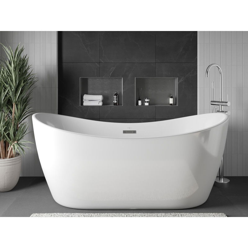 Mexen X-Wall-NR poliță de perete fără ramă 45 x 30 cm, inox - 1911453010