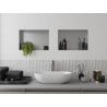 Mexen X-Wall-NR fülke nélküli polc 45 x 30 cm, inox - 1911453010