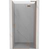 Mexen Mist-H L usa de duș atașabilă dreaptă 90 cm, transparentă, cupru periat - 8A5L-090-000-65-00-P