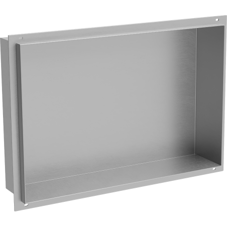 Mexen X-Wall-NR süllyesztett polc karima nélkül 45 x 30 cm, inox - 1911453010