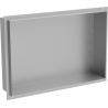 Mexen X-Wall-NR süllyesztett polc karima nélkül 45 x 30 cm, inox - 1911453010