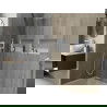 Mexen X-Wall-NR perem nélküli falba süllyesztett polc 45 x 30 cm, Fehér - 1921453010