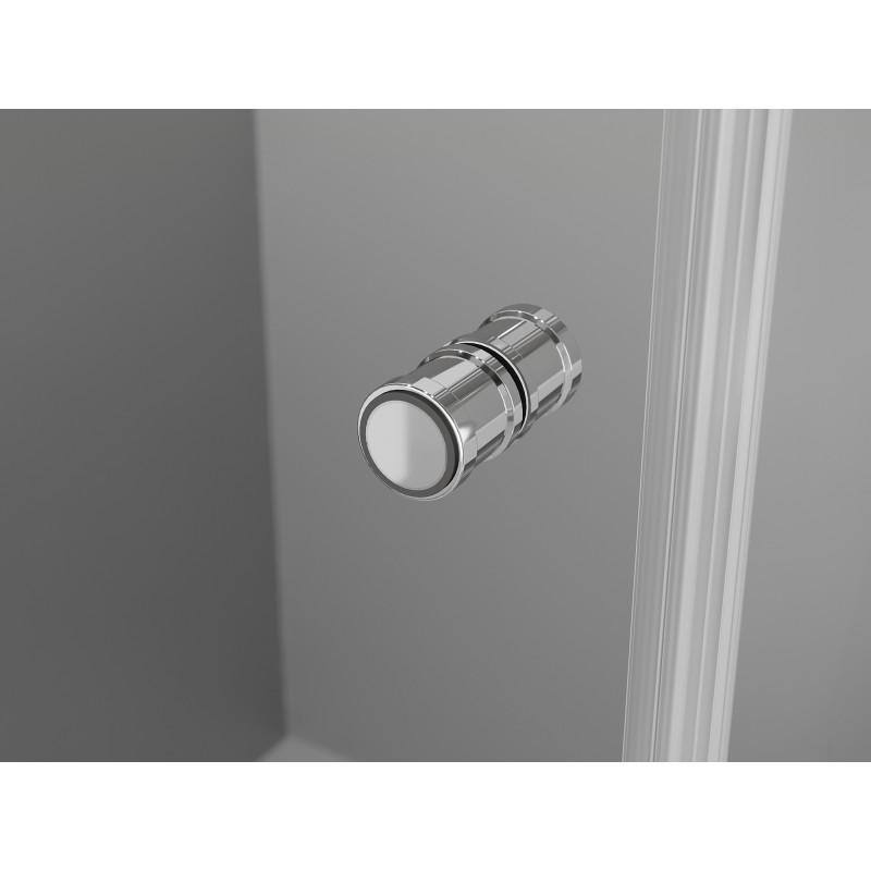 Mexen Mist-F ușă de duș pliabilă stânga 80 cm, transparent, crom - 8A6-080-000-01-00-L