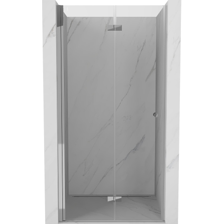Mexen Mist-F uși de duș pliabile stânga 85 cm, transparent, crom - 8A6-085-000-01-00-L