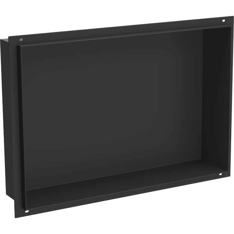 Mexen X-Wall-NR raft încastrat fără flanșă 45 x 30 cm, negru - 1971453010