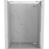 Mexen Mist-H ușă de duș batantă dreaptă 140 cm, transparent, crom - 8A5-140-001-01-00-P