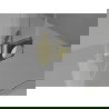 Mexen Mist-F ușă de duș pliabilă stânga 70 cm, transparent, aurie - 8A6-070-000-50-00-L