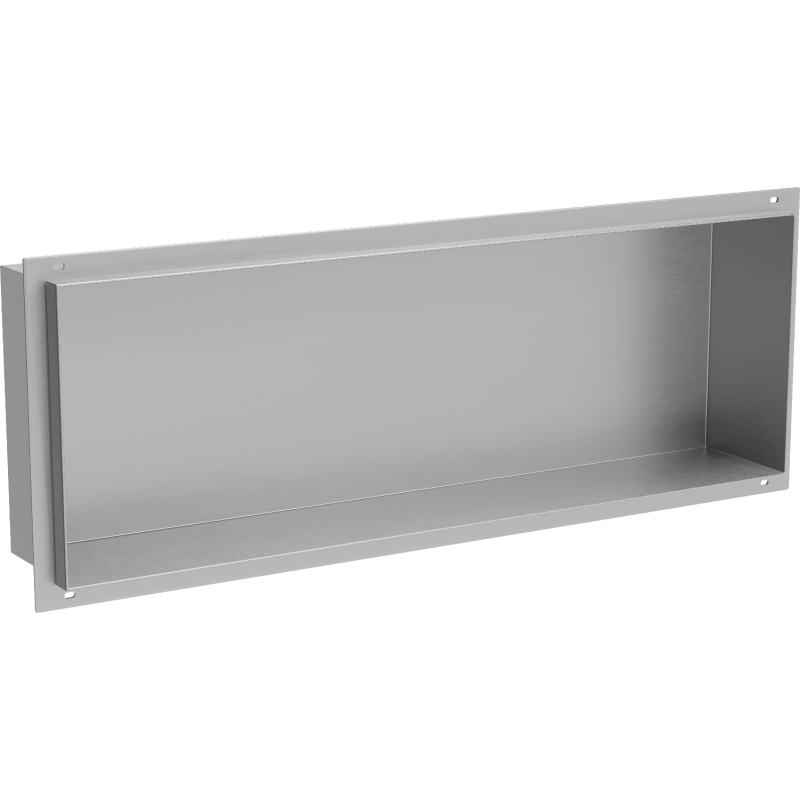 Mexen X-Wall-NR raft în perete fără flanșă 60 x 20 cm, inox - 1911602010