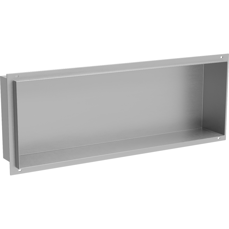 Mexen X-Wall-NR raft încastrat fără guler de mascare 60 x 20 cm, inox - 1911602010