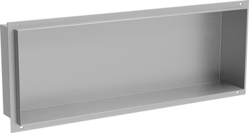 Mexen X-Wall-NR perem nélküli falba süllyesztett polc 60 x 20 cm, inox - 1911602010