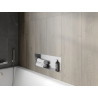 Mexen X-Wall-NR perem nélküli fali polc 60 x 20 cm, inox - 1911602010