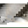 Mexen X-Wall-NR perem nélküli falba süllyesztett polc 60 x 20 cm, inox - 1911602010