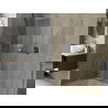 Mexen X-Wall-NR perem nélküli falba süllyesztett polc 60 x 20 cm, inox - 1911602010