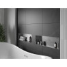 Mexen X-Wall-NR perem nélküli fali polc 60 x 20 cm, inox - 1911602010