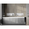 Mexen X-Wall-NR perem nélküli fali polc 60 x 20 cm, fehér - 1921602010